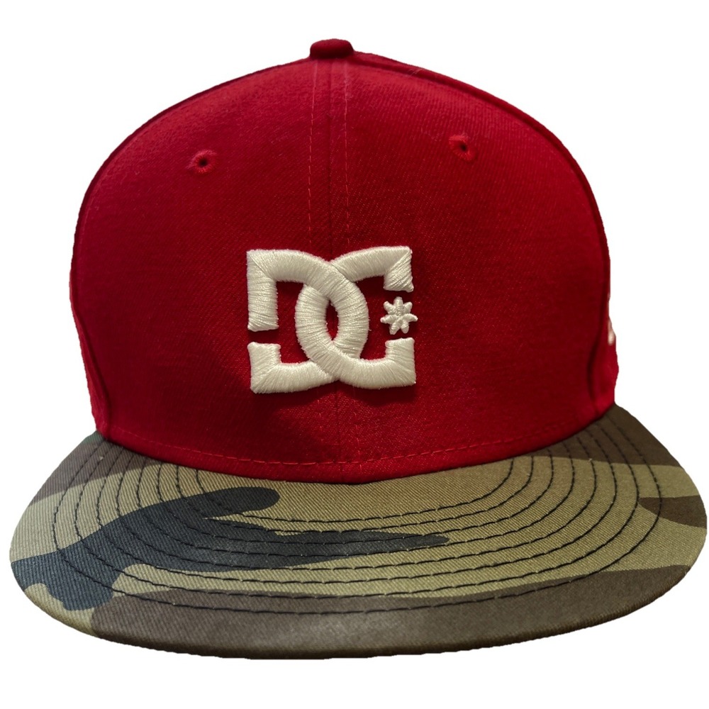 DC New Era 59FIFTY Embroidered Fitted Cap Size 7-1/4